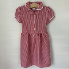 Girls School Dress Gingham