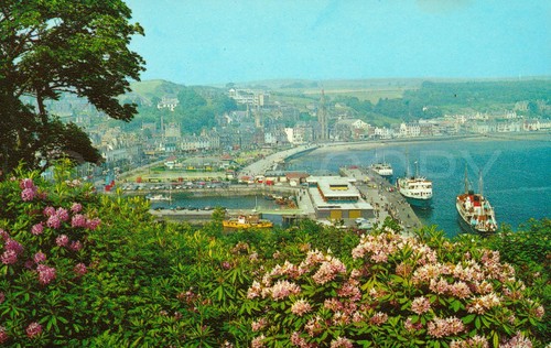 Rothesay vintage postcard - rothesay,