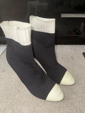 vintage chanel sock boots