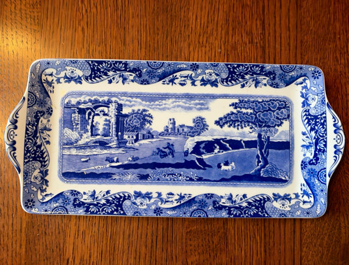 Spode italian blue white - blue,