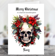 Personalised Gothic Floral