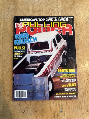 Super stock pulling power - pulling, drag