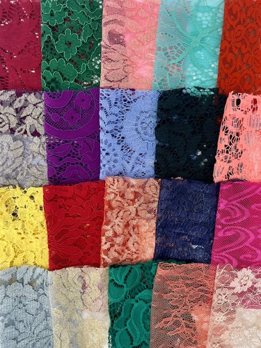 Mixed lace scrap pack pcs - pack,, 20