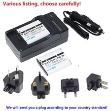 Replacement Battery or charger for Panasonic VW-VBX090 & HX-WA2 HX-WA20 HX-WA20H