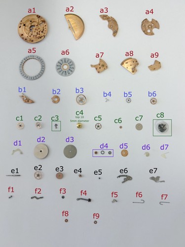 Omega caliber 1020 movement - caliber,