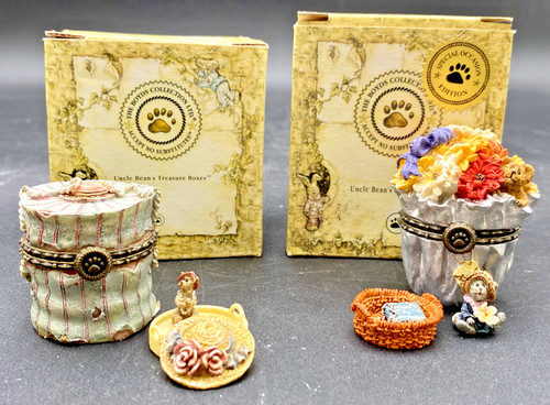 Boyds bears trinket boxes - boyds,