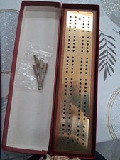 New Boxed Cribbage Board