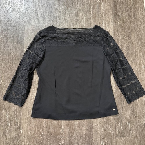 Escada lace panel blouse - blouse, women