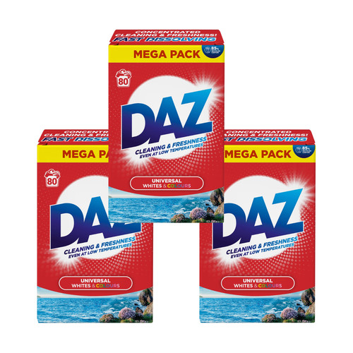 3xdaz washing powder washes - 3xdaz, 80