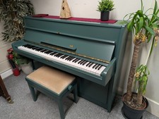 Offenbach Small Modern Upright Piano And Stool 
