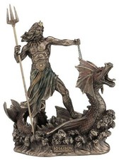 Poseidon God of the Sea Bronze