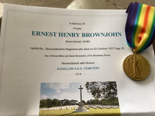 Ww1 victory medal kia - ww1,