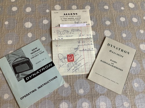 Vintage dynatron radio - dynatron,