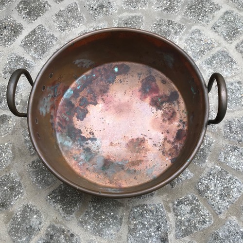 Antique copper jam preserve - antique,