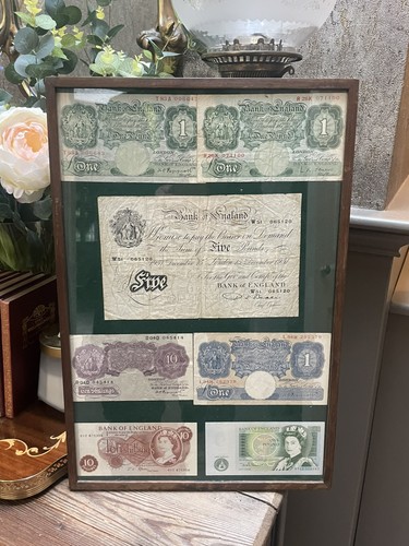 Framed 1951 bank - bank, england