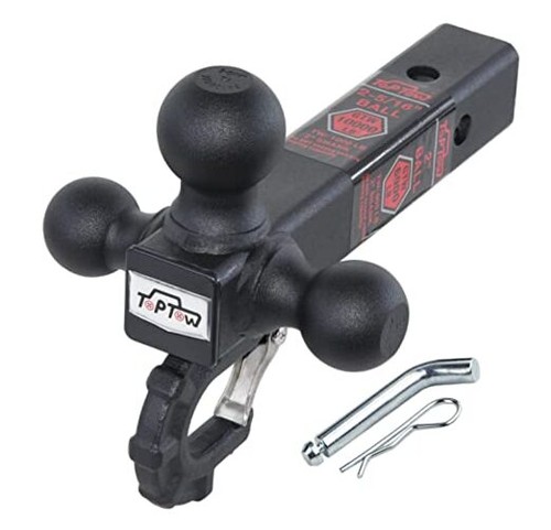 Trailer hitch tri ball - trailer,