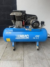 Abac 200 litre belt driven - abac,