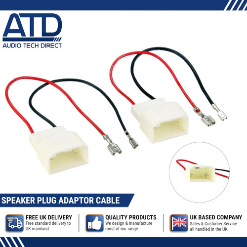 Speaker adaptor cable leads - speaker,