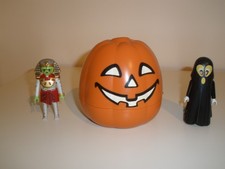 Playmobil Haloween - Playmobil Pumpkin with Ghost and Scary Egyptian Mummy