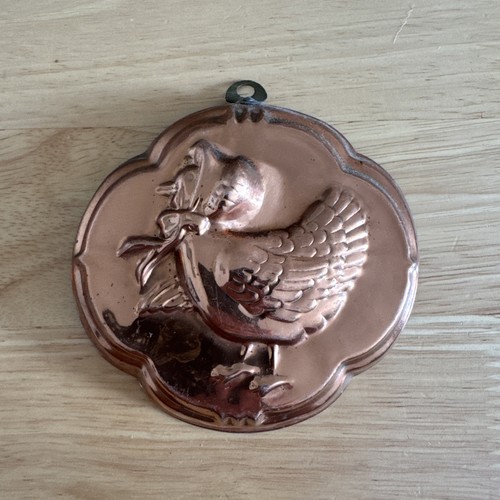 Vintage copper jelly mould - copper,