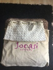 Jocasi Woven Whitewash Leather