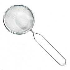 Mesh SIEVE Tea Strainer FINE / MEDIUM Stainless Steel Colander Kitchen