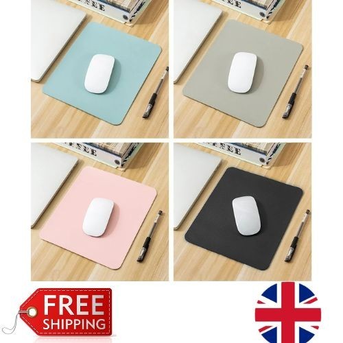 Leather mouse pad - leather, slip