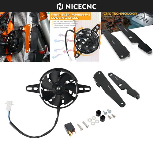 Radiator cooling fan kit - radiator,