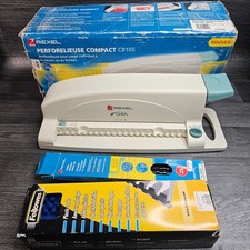 Rexel CB105 Compact Comb Binding Machine With Accessories