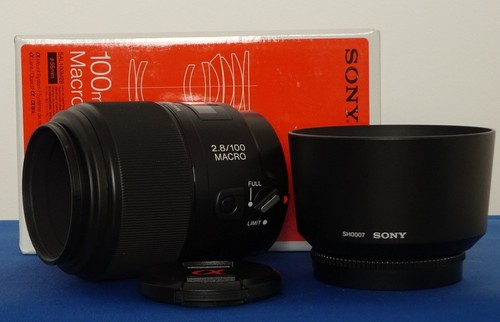 Sony sal100m28 100mm - 100mm, (f/2.8)