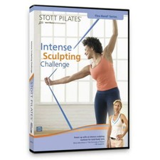 STOTT PILATES INTENSE SCULPTING CHALLENGE DVD FLEX BAND SERIES DV-81123 NEW!