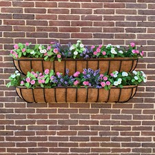 2 x Garden Wall Planters
