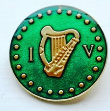 Irish Volunteers Harp Badge -