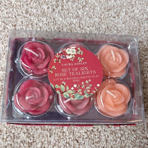 Laura ashley set six rose - laura,
