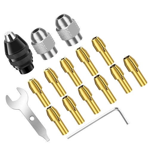 16pcs drill chuck collet - drill,