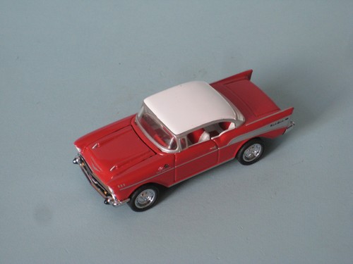 Matchbox 1957 chevy - 1957, red