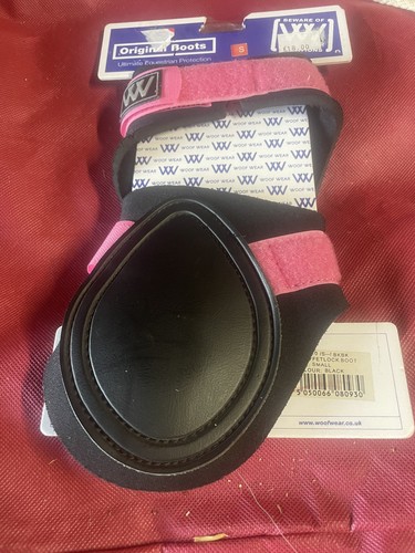 Woof wear fetlock boots pink - woof, boots.