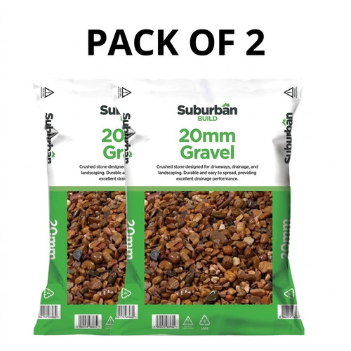 20mm pea shingle gravel 50kg - 20mm,