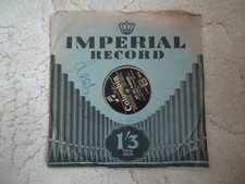 78 Shellac Gramophone Record