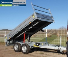 Debon PW1.2 Electric Tipper Trailer - MGW 2000KG - Complete with Spare Wheel ✅