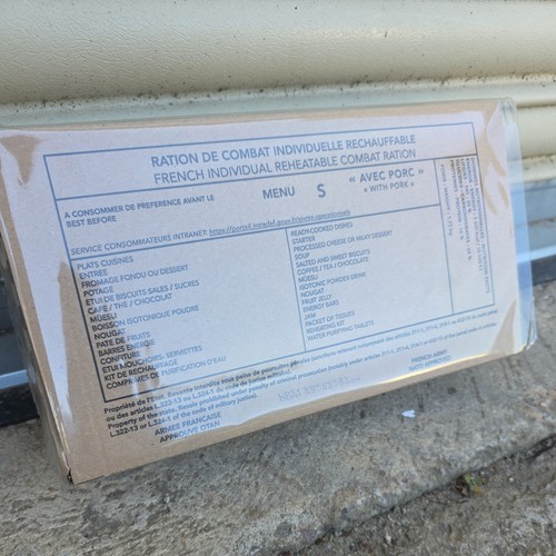 New sealed french rcir - sealed, 24hr