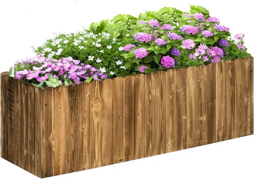 Outsunny 172l raised garden - raised,