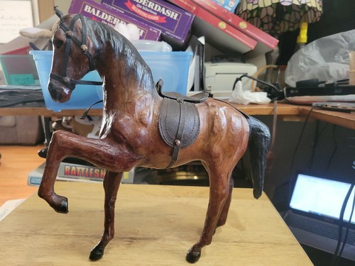 Large antique paper mache - large,