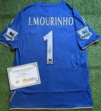 Jose Mourinho Signed Chelsea
