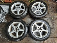 MIM TOYOTA SET OF 4 FOUR 7X15 INCH ALLOY WHEELS WITH TYRES PCD 5X100 ET35