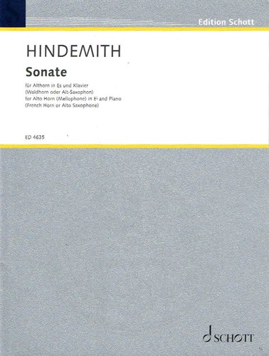 Hindemith sonate for - for, alto