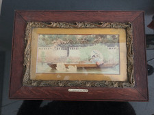 Antique Victorian oak & gesso