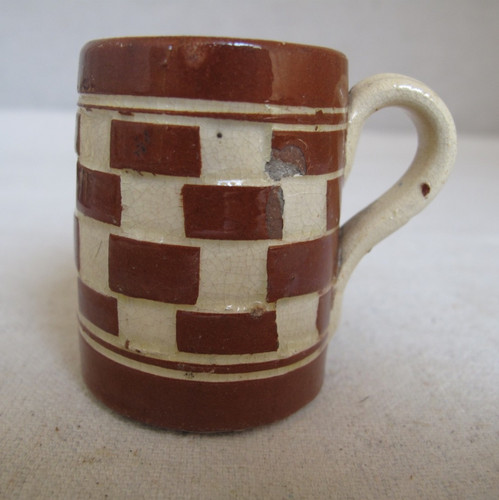Antique mocha ware pottery - antique,