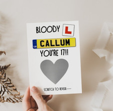 DRIVING LESSON Scratch Card