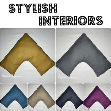 Dumfries Woolen WovenV Shaped Pregnancy Body Support Nursing Pillow Cushion